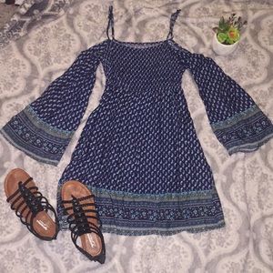 Cold shoulder summer dress by Sadie Robertson